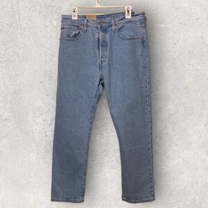 NWT Levi's 501 Original Cropped a High Rise straight leg 32 X 26